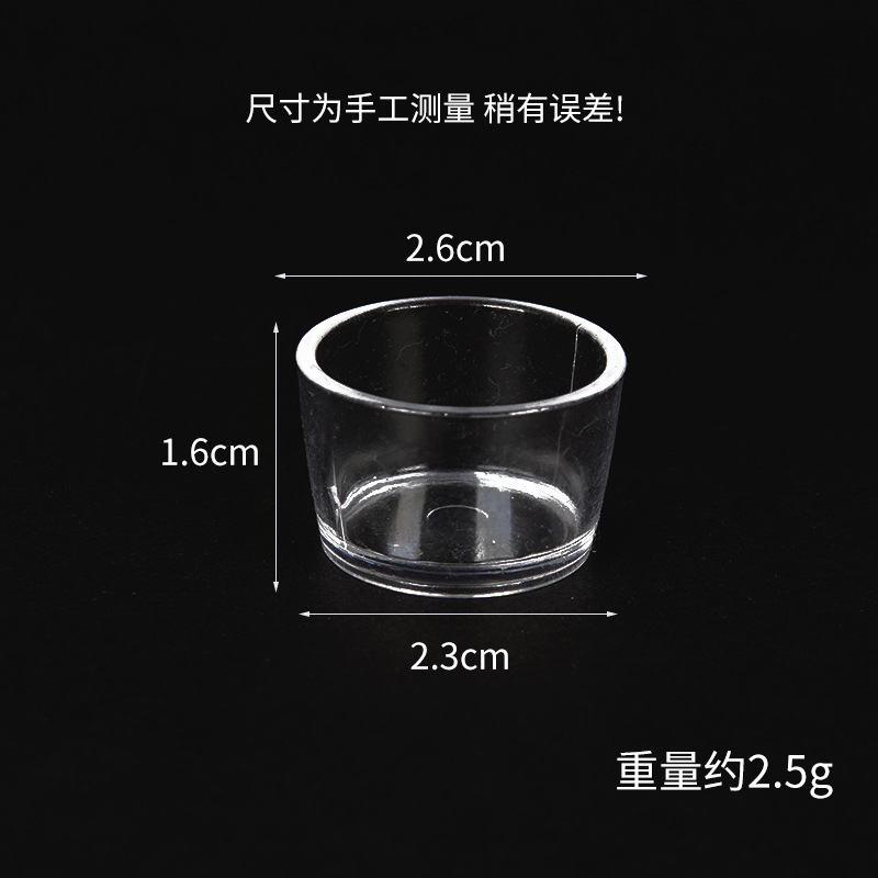 Directo de fábrica simulación alimentos y jugar taza accesorios hechos a mano DIY mini copa vino crema sundae mousse