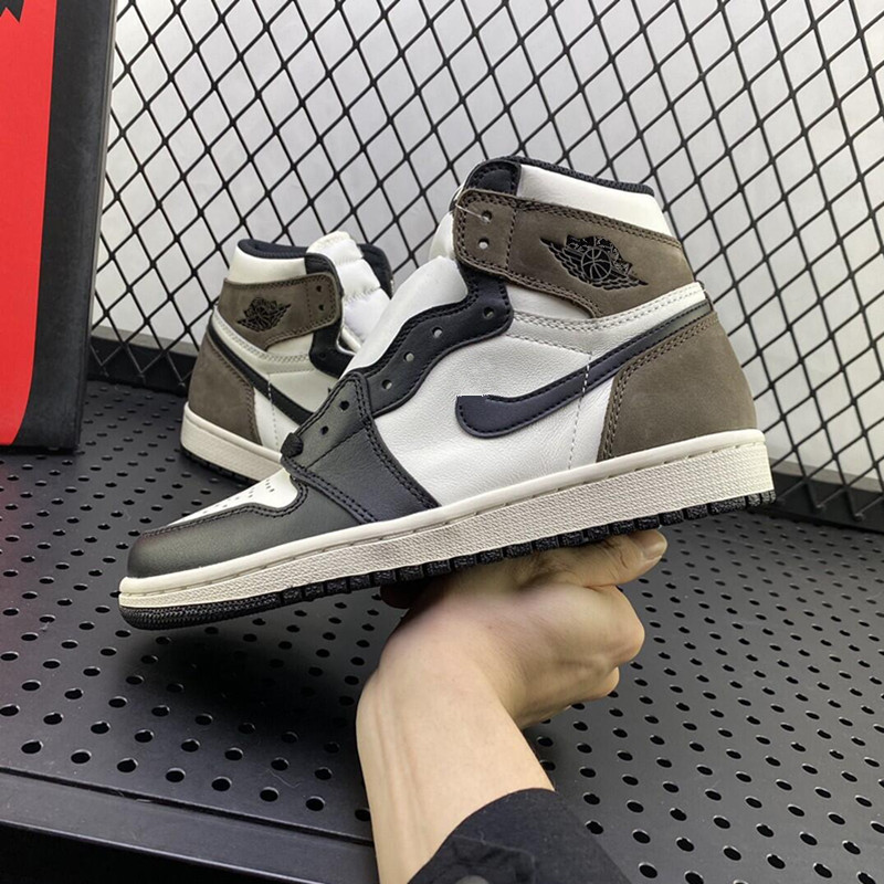 Putian New Pure Original Aj1 High-Top Genuine Leather Men's Shoes and Women's Shoes Autum Sports Shoes Women's Versatile Sneakers Shoes Shoes for Men