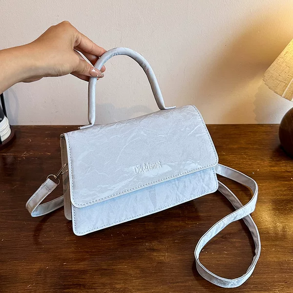 Retro Small Bag 2026 New Fashion Autumn and Winter Single Shoulder Crossbody Bag Women's High-End Handbag Small Square Bag