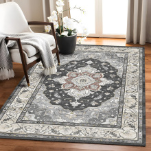 跨境摩洛哥风水洗底仿羊绒地毯客厅满铺复古民族风加厚防滑地毯