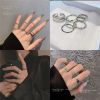 Advanced brand small design universal adjustable ring, high-quality style, light luxury style, on index finger