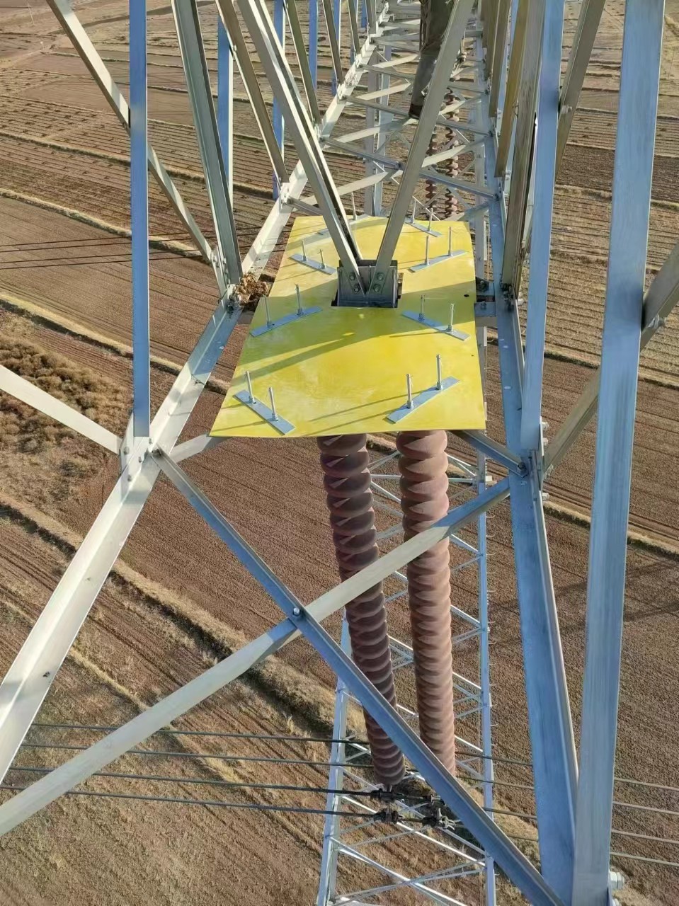 防鸟挡板铁塔防鸟挡板电力铁塔专用