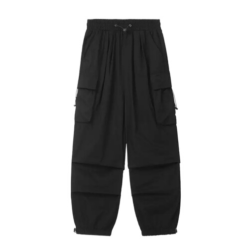 Casual loose trend ins fashion brand pants New style American style overalls men's summer functional high street