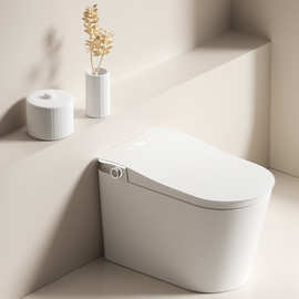 智能马桶全自动翻盖内置大水箱高楼层家用马桶酒店商用座便器马桶