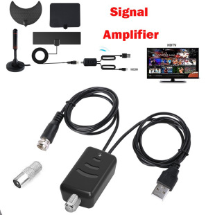 New digital TV signal amplifier booster HD channel 25DB low noise HDTV ground wave antenna