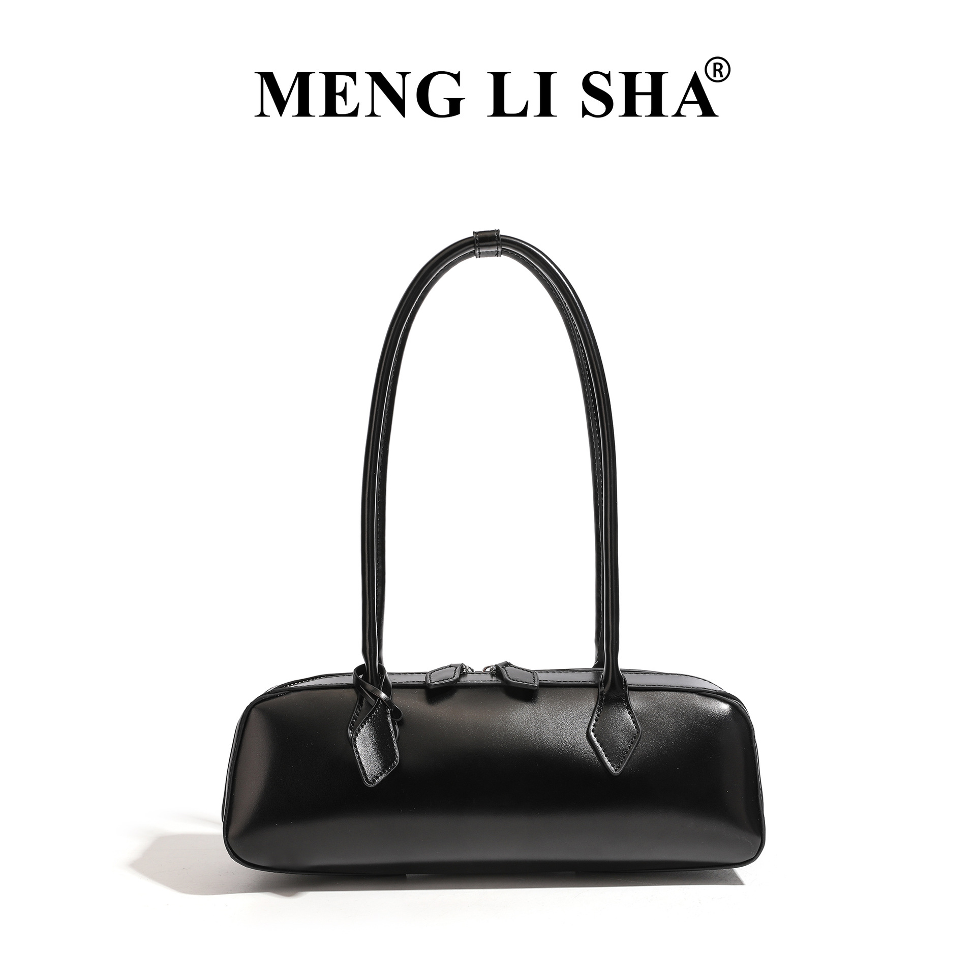 2026 New French Niche Design Single Shoulder Bag, Commuter Cowhide Underarm Bag, Versatile Long Red Baguette Bag For Women - Thumbnail 7