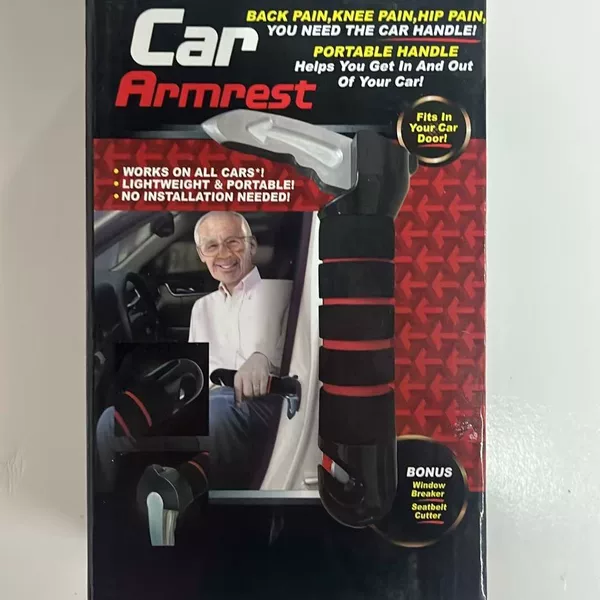 Popular Direct Sales Special Car Armrest Multi-Functional Safety Hammer Door Armrest Window Breaker Escape Hammer