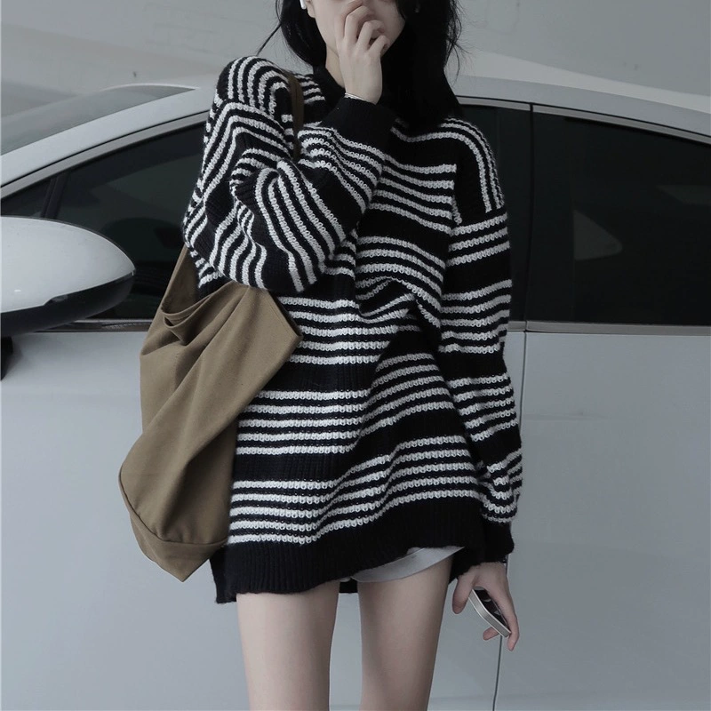 Японский осенний и зимний новый ленивый свободный свободный свитер