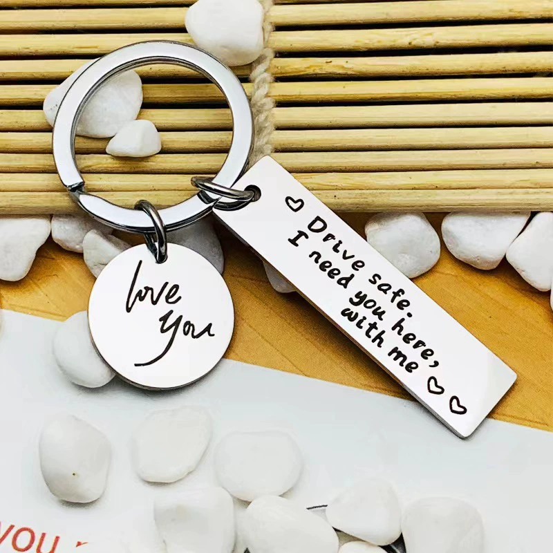 Новый Amazon youareakeypaerofyou брелок для ключей из нержавеющей стали, вдохновляющий подарок благодарности за ключи автомобиля