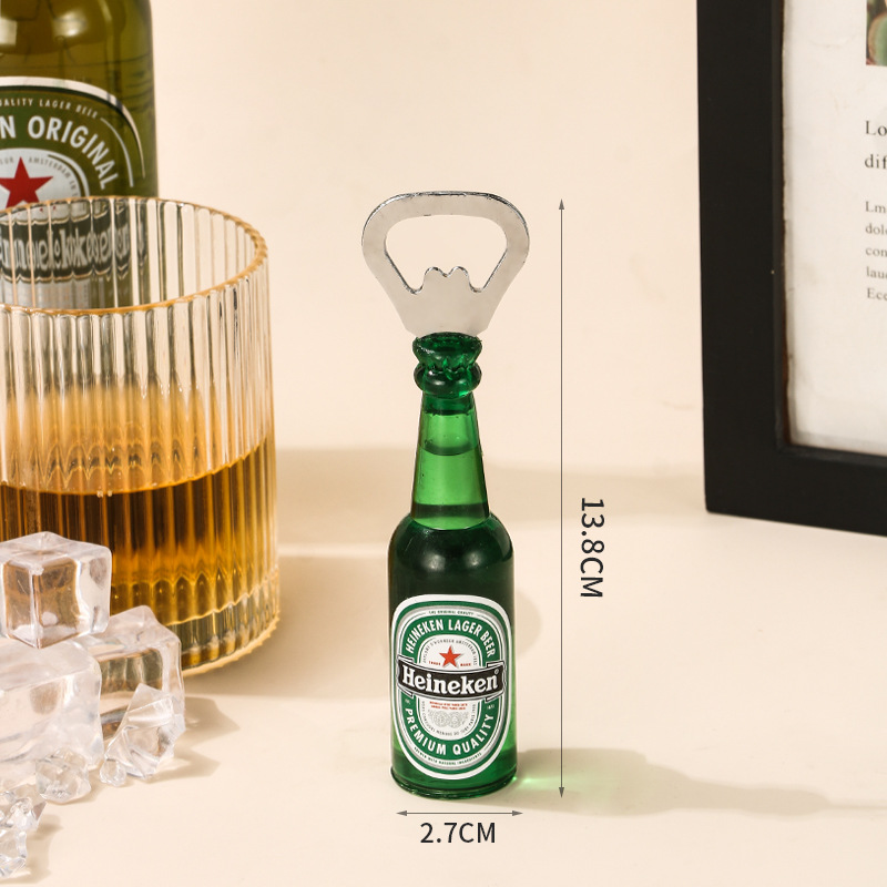 Abrebotellas de cerveza de celebridades de Internet, imanes para refrigeradores de moda personalizados, mini destornillador de cerveza al por mayor