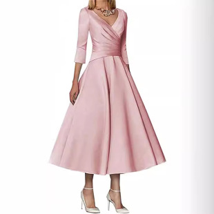 Foreign Trade Dress 2023 New Accessible Luxury Niche Classy Elegant Long Host Evening Wear Classy Performance Clothing