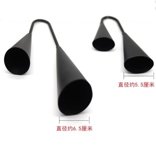 Orff Percussion Instrument Children's Music Teaching Aids Orff Double Trumpet Wholesale Metal Sound Tube Iron Sound Tube