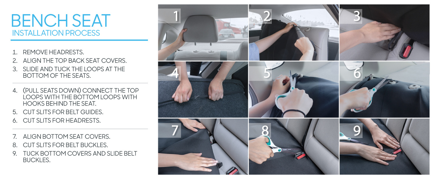 New Style Zipper-Fastened Flat-Panel Car Seat Cover for Export, Suitable for All Seasons, Customizable by Manufacturer