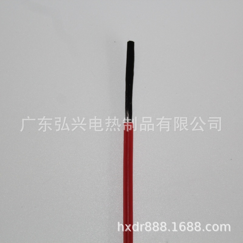 厂家直供绝缘硅胶碳纤维电热线升温迅速触感柔软可靠延长