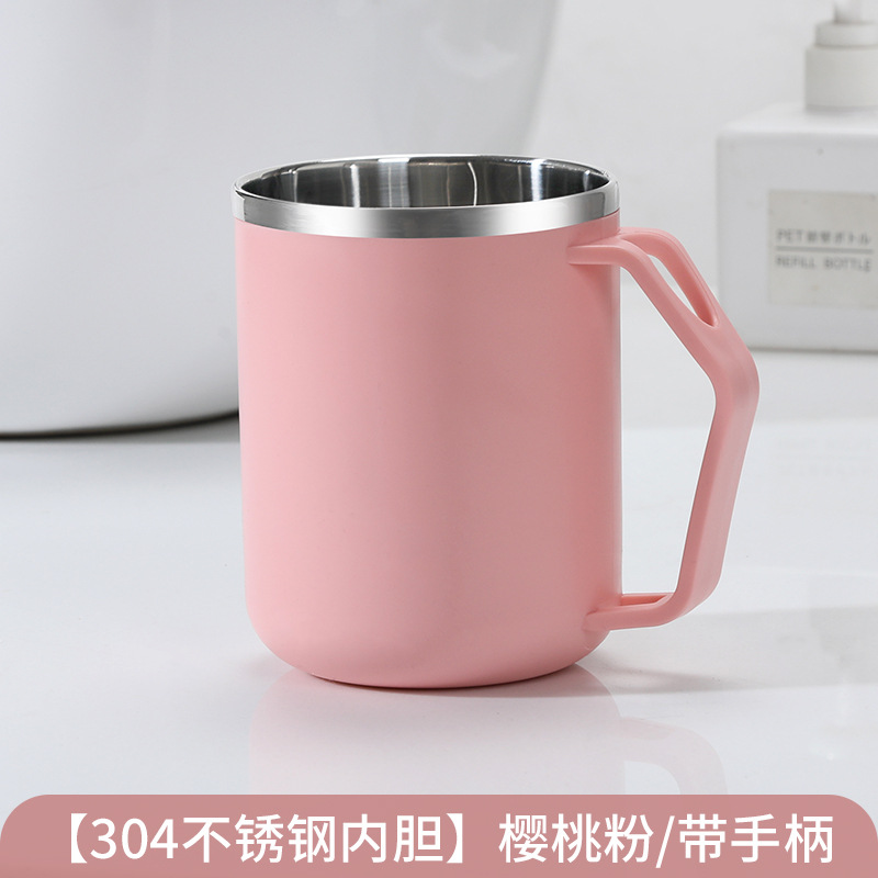Taza de acero inoxidable 304 taza de cepillo de dientes taza de lavado dormitorio hogar estudiantes taza de cepillo de dientes para niños pareja taza de cepillo de dientes