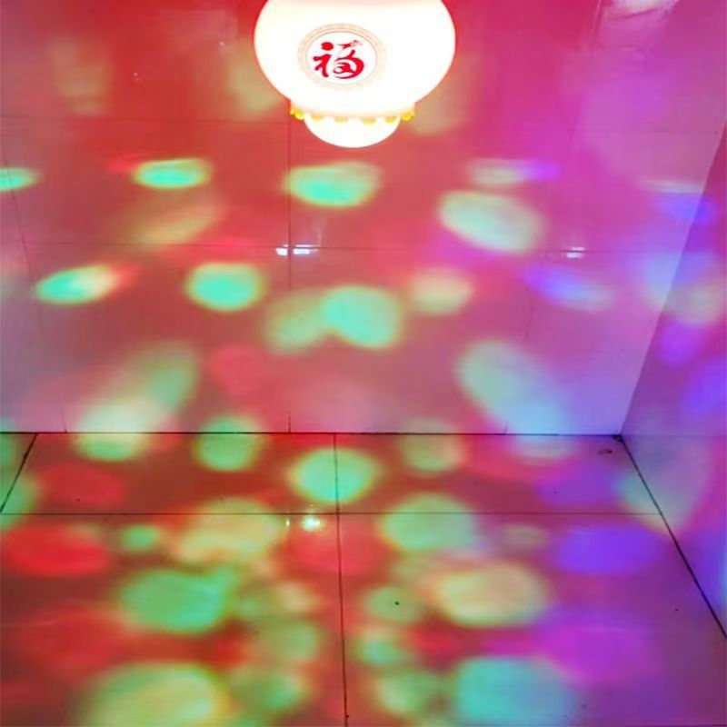 Inventario mayorista de Año Nuevo Fu-Tornillo festivo Festival de Primavera luz de atmósfera festival linterna de proyección lámpara de puerta lámpara decorativa