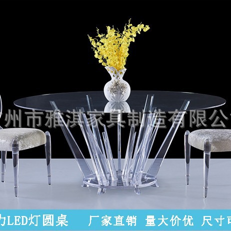 Acrylic Transparent Dining Table Nordic Design Office Crystal Computer Desk Home Bedroom Desk Ins Dressing Table