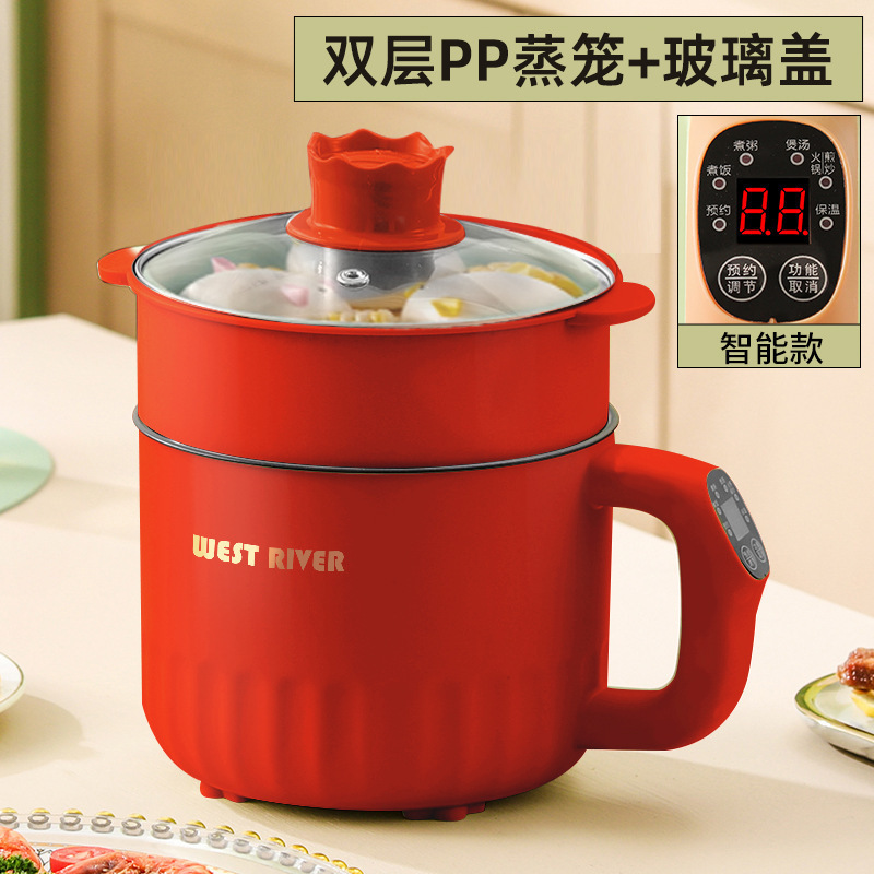 迷你电饭煲电热锅煮面锅多功能泡面锅米汤分离锅活动礼品厂家直供|undefined
