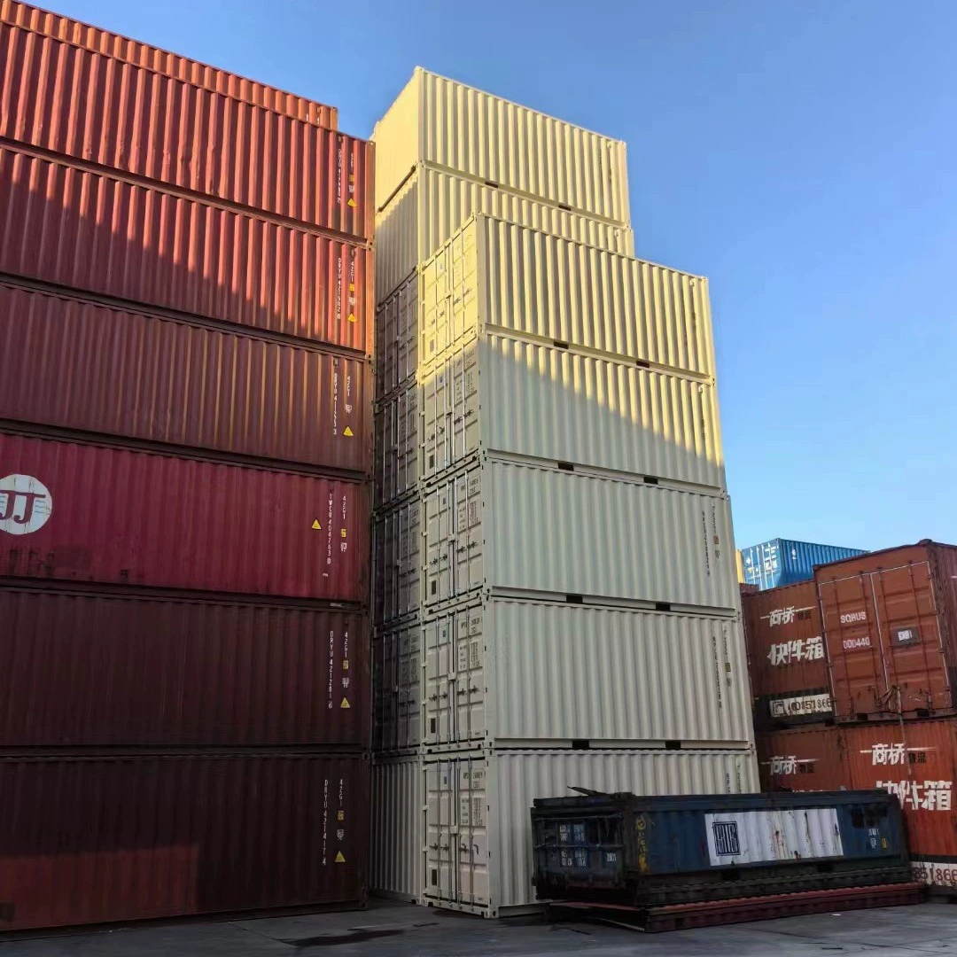 Продажа подержанных морских контейнеров в Уси и Наньтуне, продажа старых экспортных контейнеров, 20 футов 40 футов