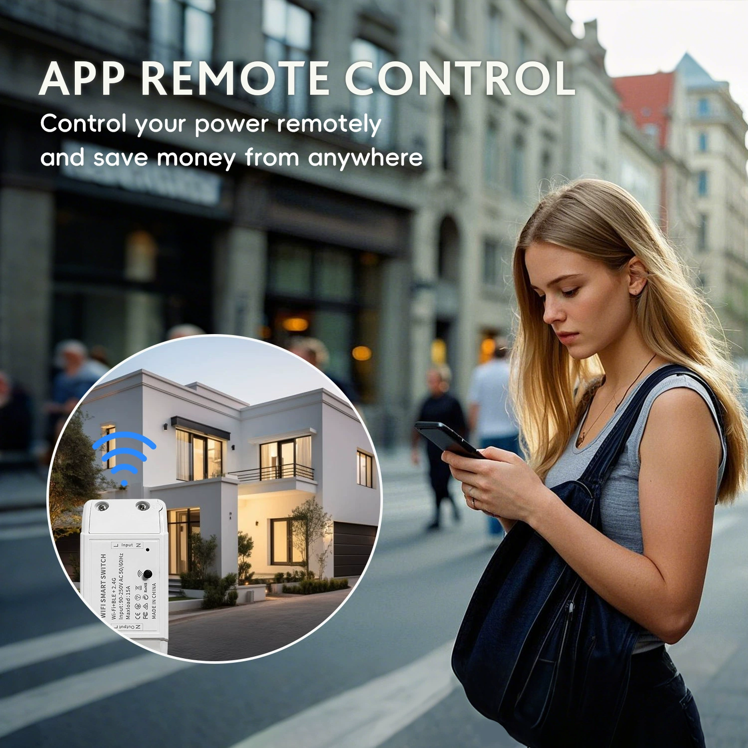 Умный Wi-Fi Bluetooth двойной режим мини контроллер циклического таймера удаленной самостоятельной проводной голосовой включатель