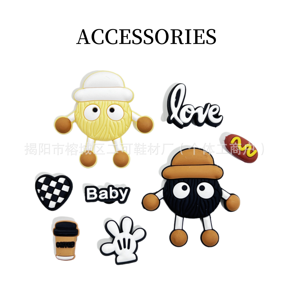 INS primavera nuevo ballet de perla punto de onda arco agujero agujero zapatos de ballet hebilla coreana diy accesorios desmontables