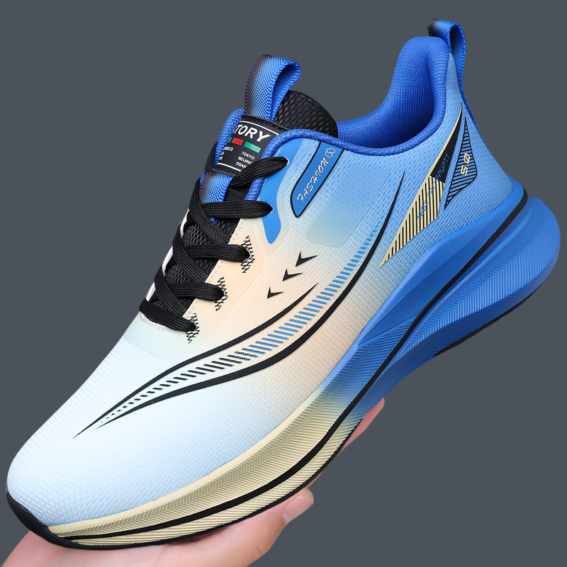 Zapatos de hombre otoño e invierno nuevo estilo de cuero todo fósforo suela suave zapatos deportivos ligeros zapatos para caminar zapatos para correr de moda zapatos casuales