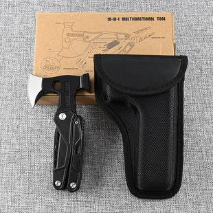 Multifunctional Ax Folding Stainless Steel Ax Hammer Portable Folding Survival Tool Outdoor Multifunctional Ax Pliers Combination