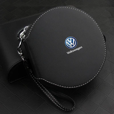 Multimediya və saxlama aksesuarları: Car Cd Box, In-Car Cd - volkswagen-round-cd-bag-silk-screen-logo-model