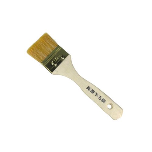 Wholesale wool brush, high quality wool wooden handle paint brush, barbecue brush, cleaning boat brush, 234 inches