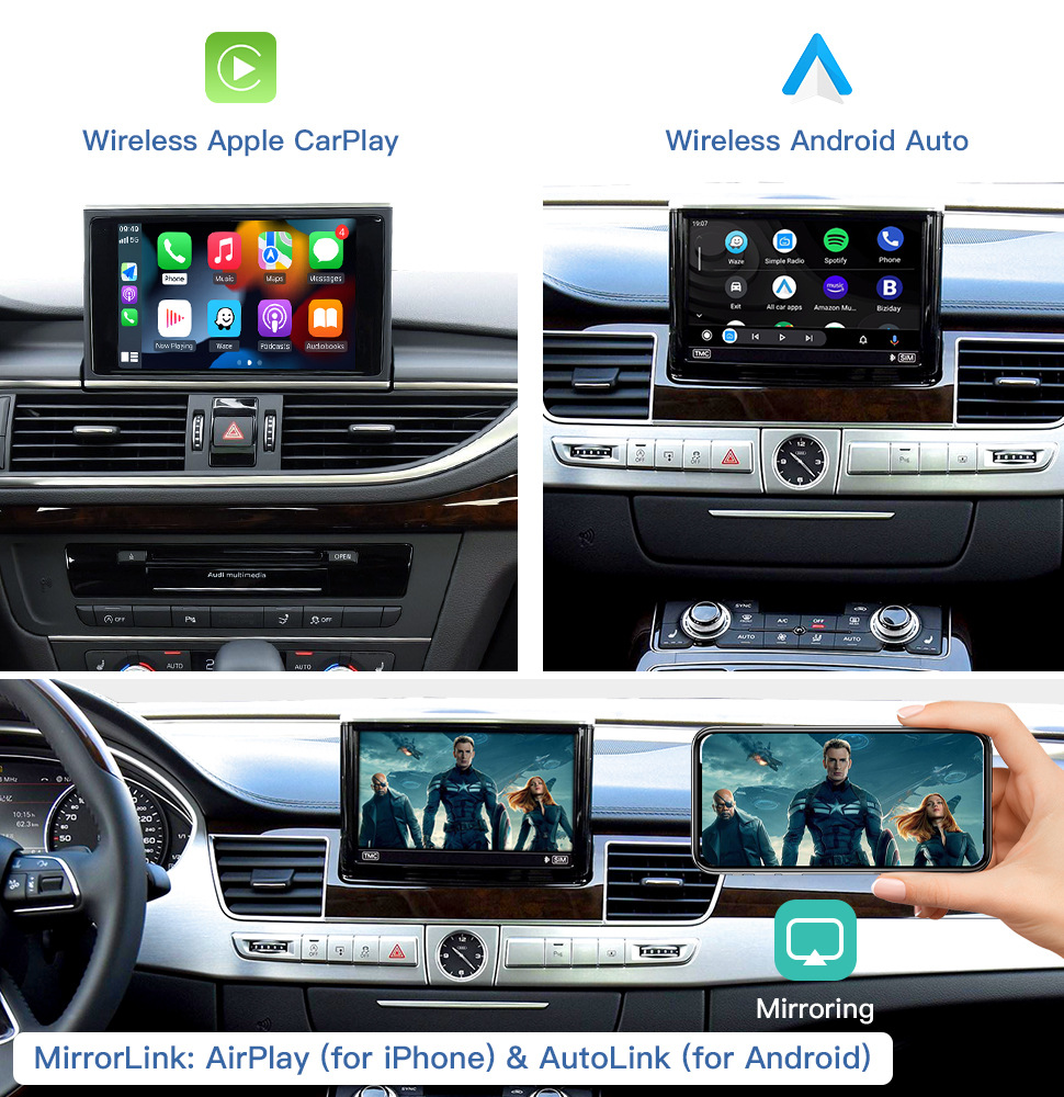 Suitable for Audi Wireless Carplay Module A1 A3 A4 A5 A6 A7 A8 Q1 Q2 Q3 Q5 Q7
