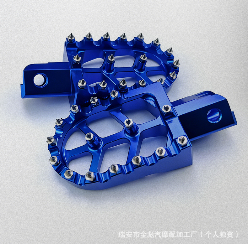 Motorcycle Cross-Border Accessories Cnc Aluminum Alloy Modified Foot Pedals Cr/Crf150F/Crf230 Electric Vehicle Pedals