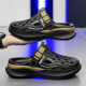 Hole Shoes Men's Summer Outwear Feeling Dual-purpose Baotou Slippers Sports Casual Beach Sandals