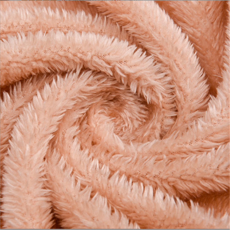 厂家优惠批发 全涤素色北极绒绒布 秋冬睡衣毛毯玩具围巾面料