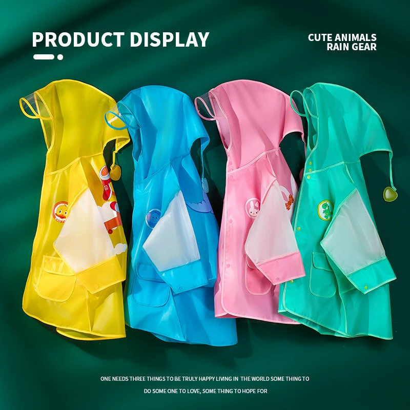 小鹿米利 Raincoat, cute school bag for elementary school students for early age for boys, wholesale