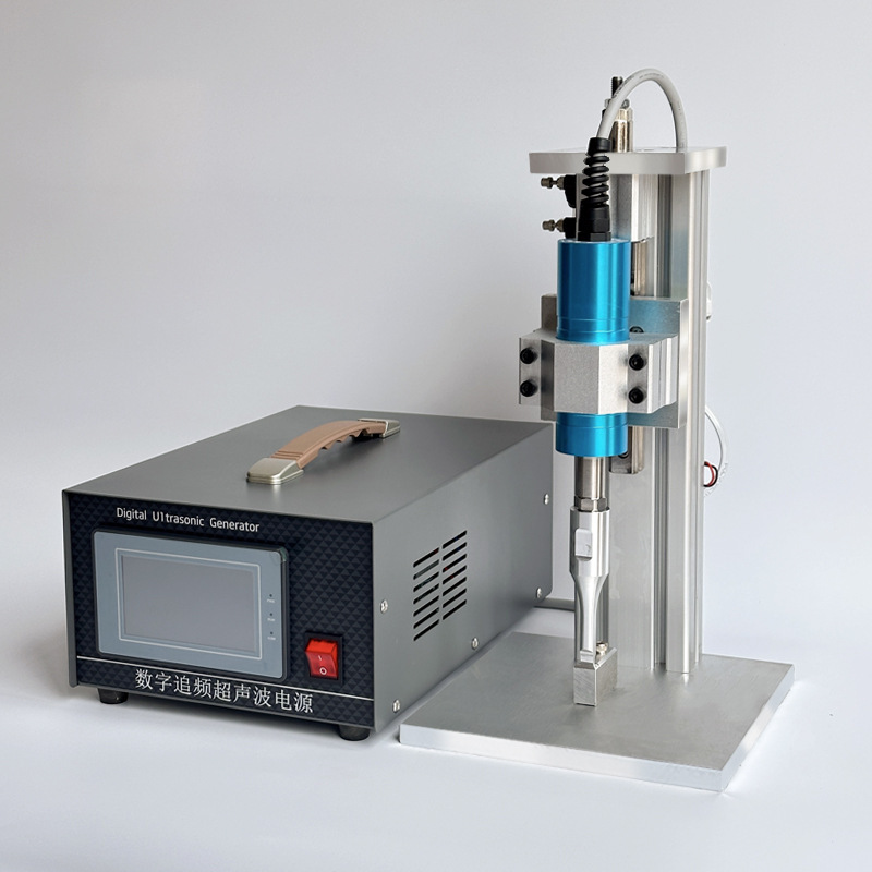 Abs Bluetooth Headset U Disk Velcro Nylon Precision Pneumatic Fusion Machine 35K Ultrasonic Plastic Welding Machine