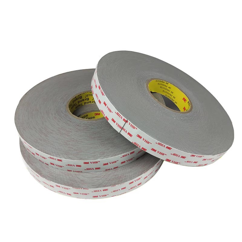 3MRP45 VHB灰色强力无痕双面胶铭牌相框加厚高粘度防水耐高温胶带