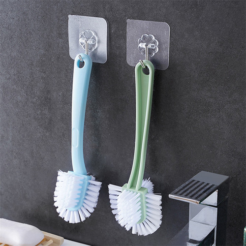 Creative five-sided shoe brush double-sided ring-shaped decontamination without dead corners shoe cleaning brush household plastic hard-bristled bathroom cleaning brush