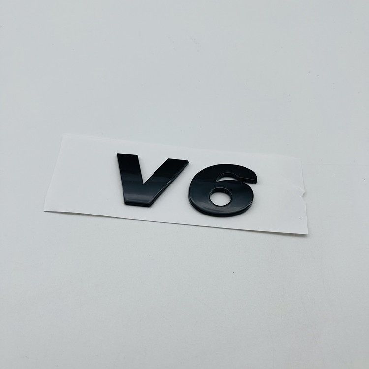 Volkswagen Touareg Car Logo Modification V6 Rear Emblem Touareg V8 Logo Displacement Tdi English Letter Sticker