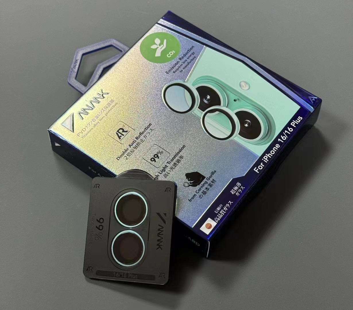 Aplicable a ANANK Apple 16promax lente película 15 / 14plus cámara de alta definición transparente ojo de halcón pegatina de posicionamiento