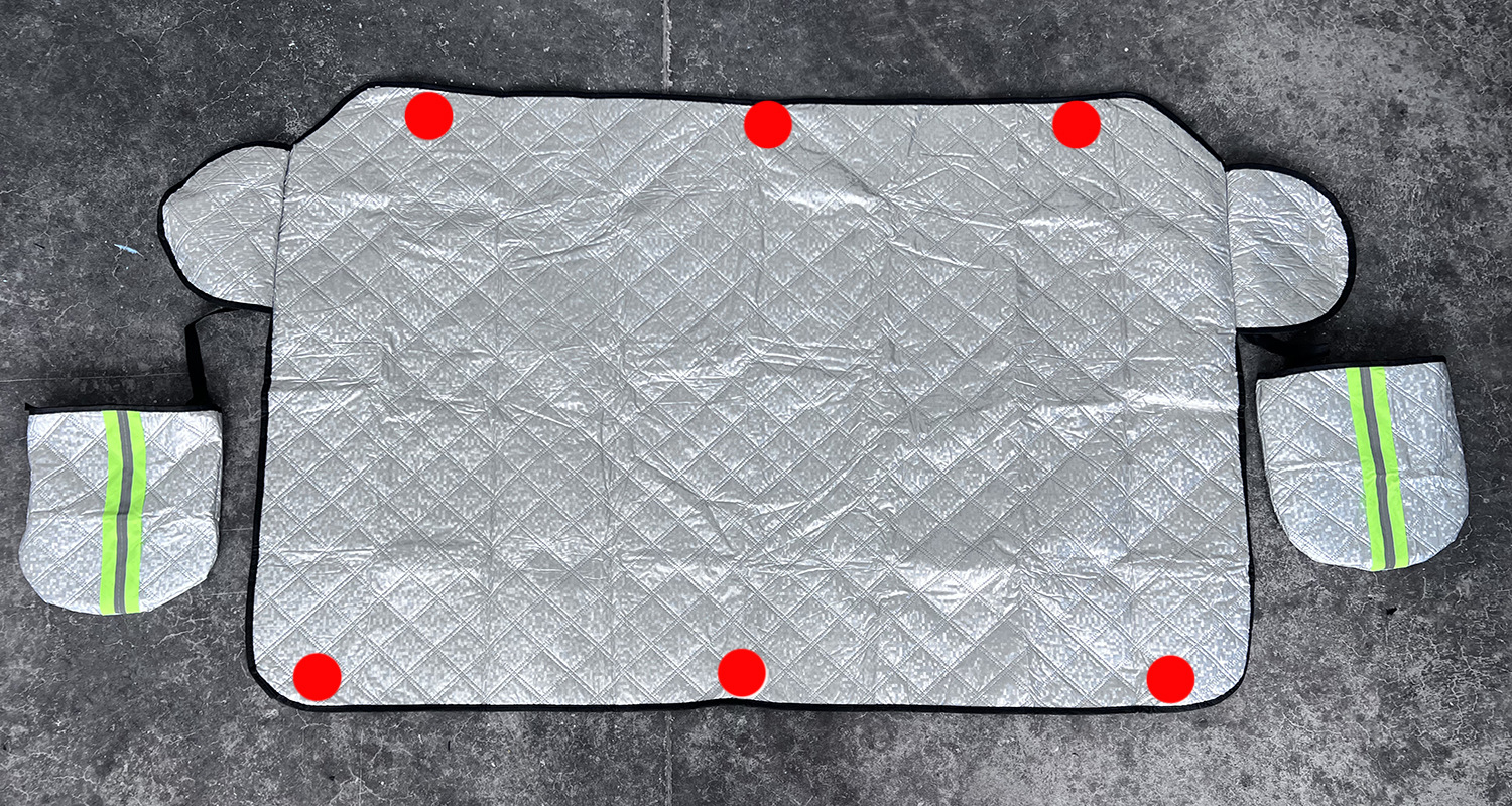 6 магнитов + водонепроницаемый нижний слой