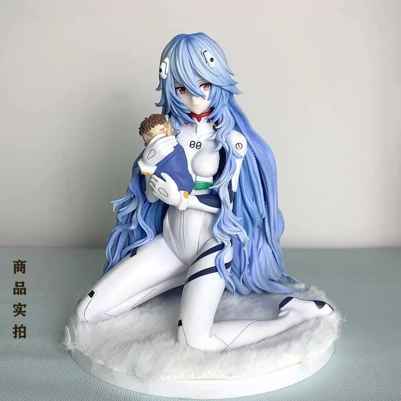 Фигурка Neon Genesis Evangelion, новая театральная версия, длинноволосая Аянами Рей, красивая девушка, аниме, модель, статуя, украшения