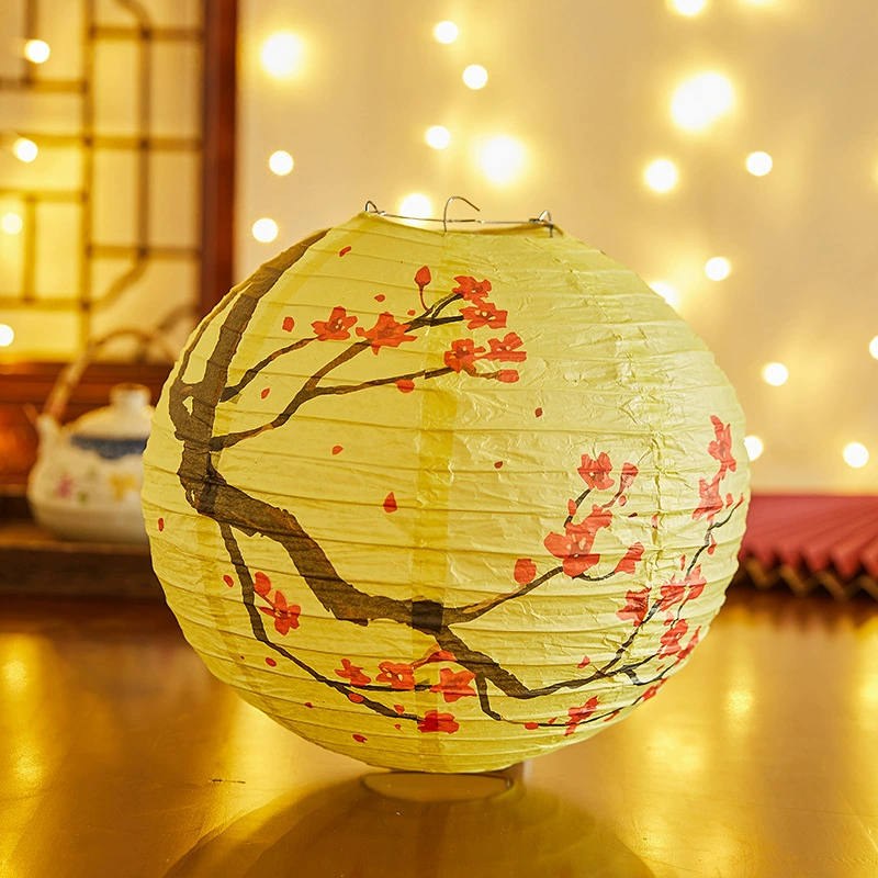 2025 New Style Fortune Mid-Autumn Festival National Style Lanterns National Day Decoration Handmade Lanterns Shopping Mall Window Spring Festival Lanterns