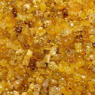 [Natural Raw Amber Beeswax] Russian Beeswax Bear Wax Full Carving Fine Accessories Essential