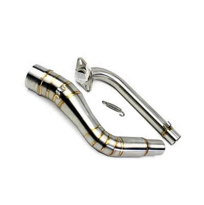 elbow to connect Scorpio inclined – Motorcycle exhaust pipe
