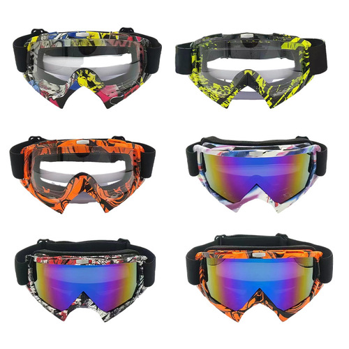 Motorcycle Off-Road Goggles Skiing Eye Helmet Windproof Protective Glasses Harley Rider Equipment
