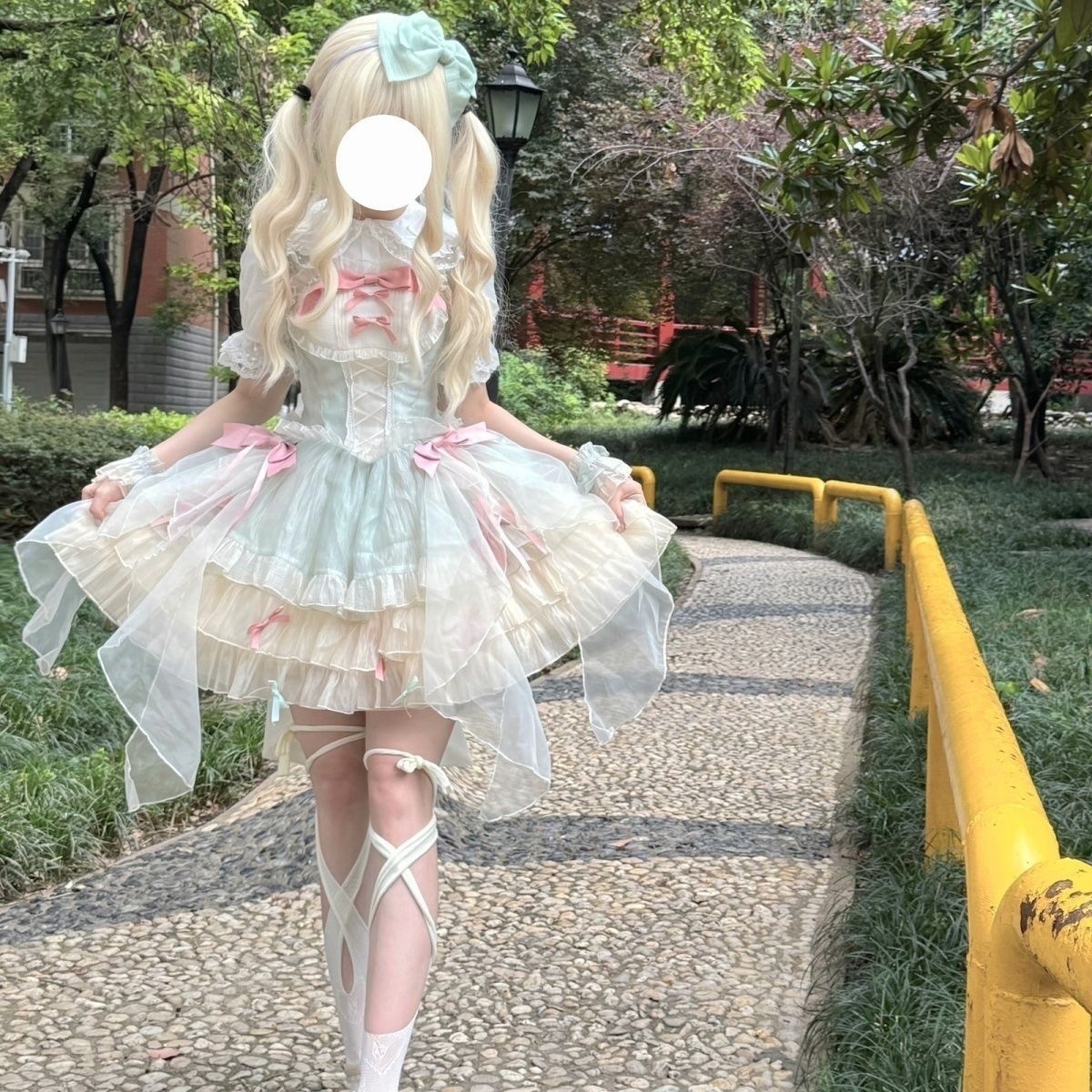 酥餅貓原創設計jsk正版lolita仙氣公主連衣裙生日禮服