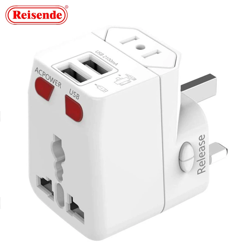 Travel plug multi-function conversion socket Global Communication conversion socket 1U1C travel conversion plug charger