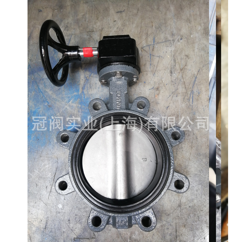 船用不銹鋼板鑄鋼對夾式凸耳蝶閥