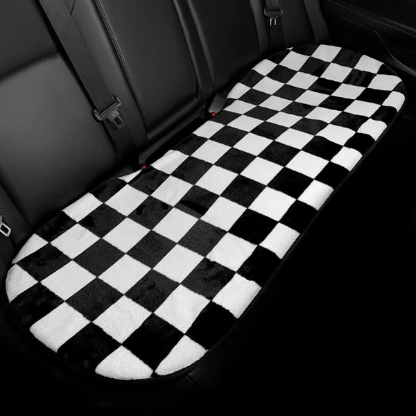 Short plush - checkerboard - back row