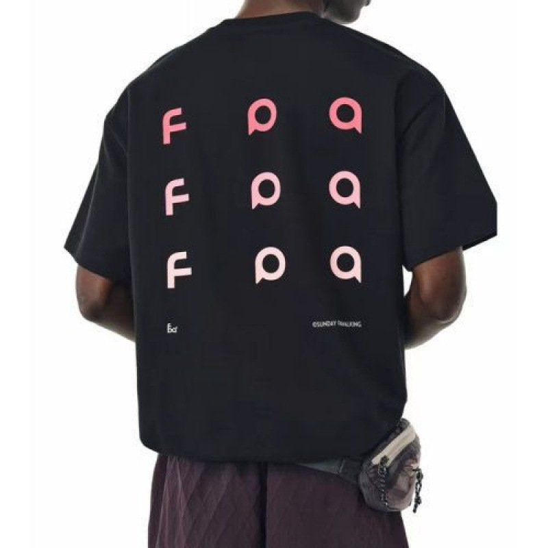 Fpa Cool Ice Skin Short Sleeve Men's T-Shirt Long-Staple Cotton National Trend Summer Round Neck Loose Casual Design Half Sleeve Fpa Cool Ice Skin Short Sleeve Men's T-Shirt Long-Staple Cotton National Trend Summer Round Neck Loose Casual Design Half Sleeve